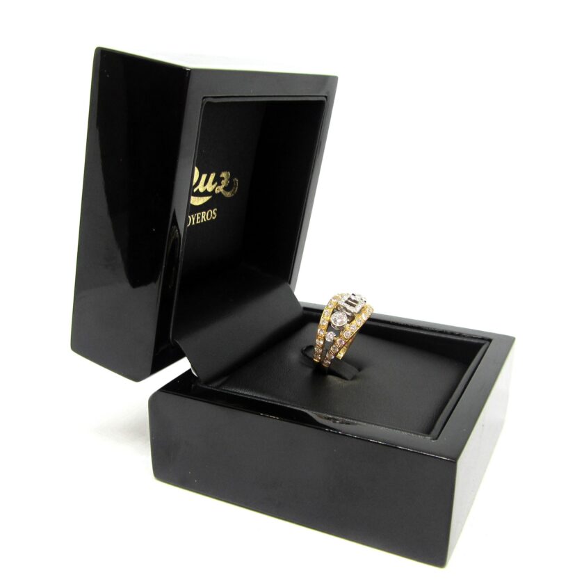 Sortija oro y diamantes - Image 5