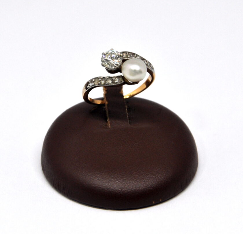 Sortija oro y diamante - Image 4