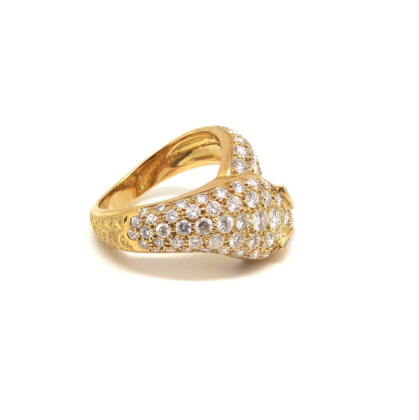 Sortija Serpiente con Diamantes - Image 2