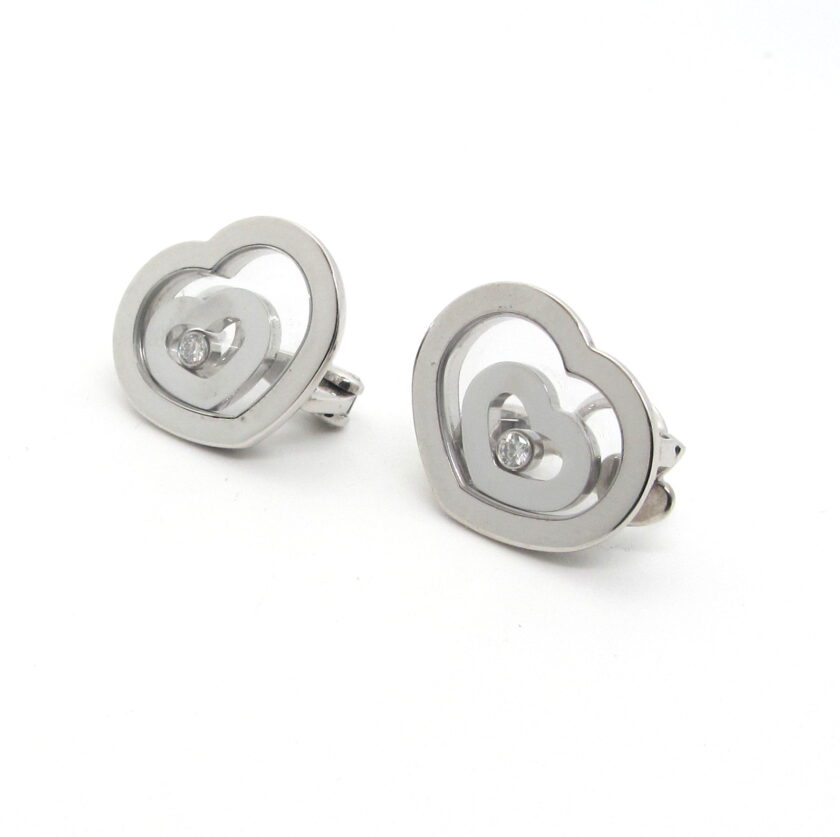 Pendientes Chopard Happy Diamond Corazón