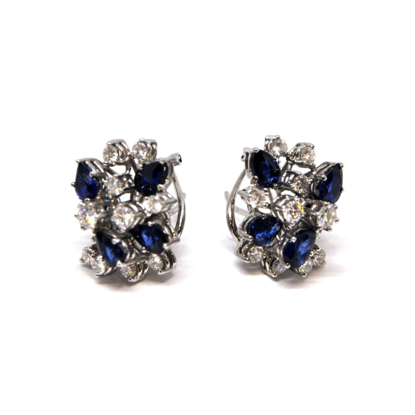 Pendientes Zafiros