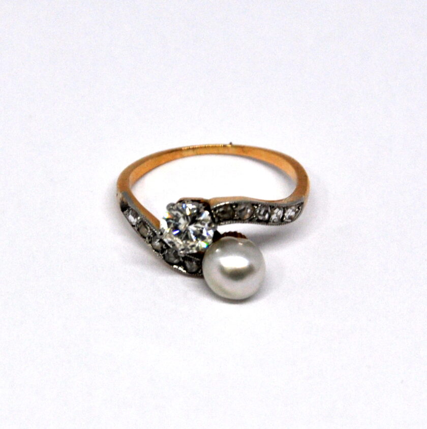 Sortija oro y diamante - Image 5