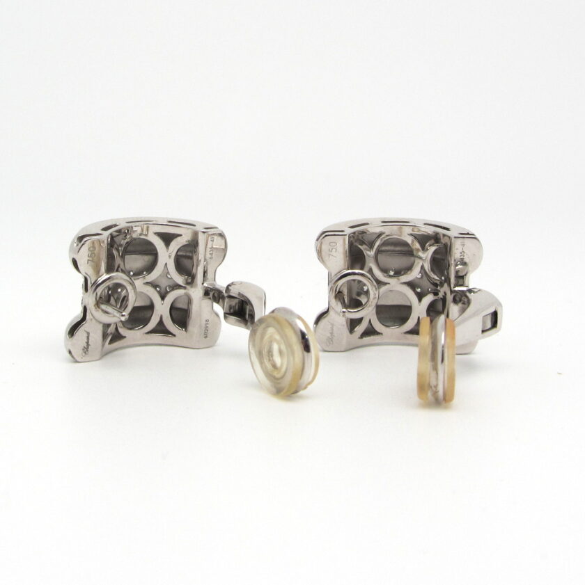 Pendientes Chopard Oro Blanco y Diamantes - Image 2