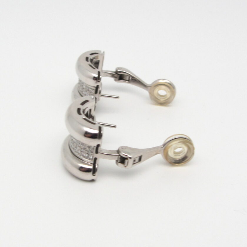 Pendientes Chopard Oro Blanco y Diamantes - Image 3
