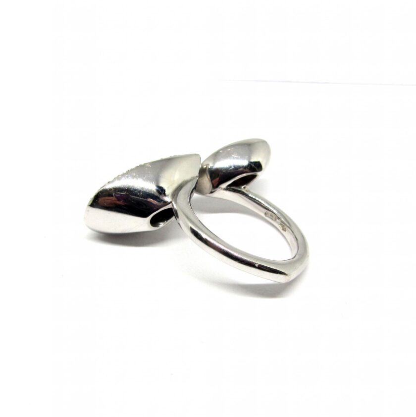 Sortija Tu y Yo con Pavé de Diamantes - Image 4