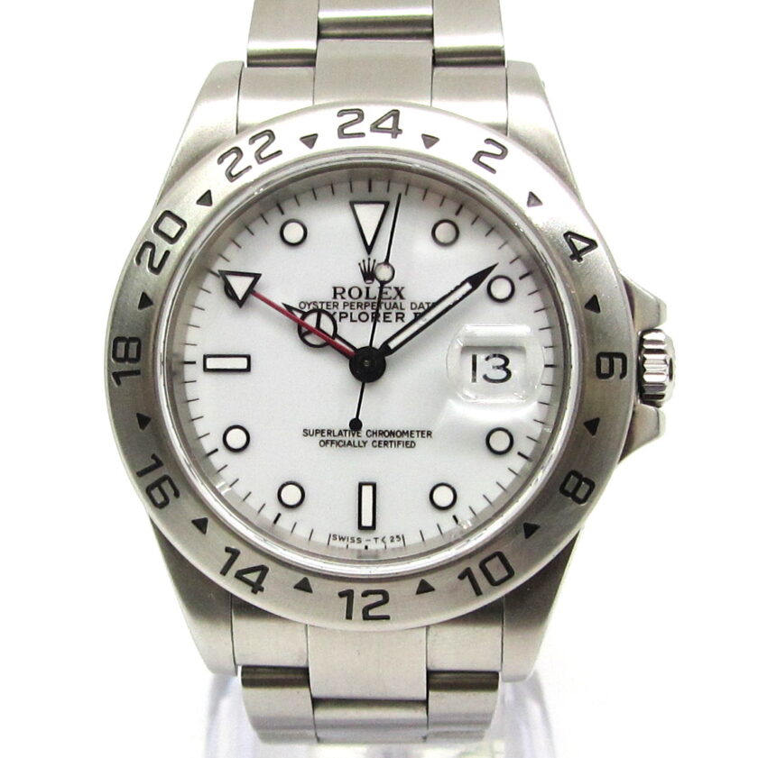 Rolex Explorer II 16570 Porcelana Dial