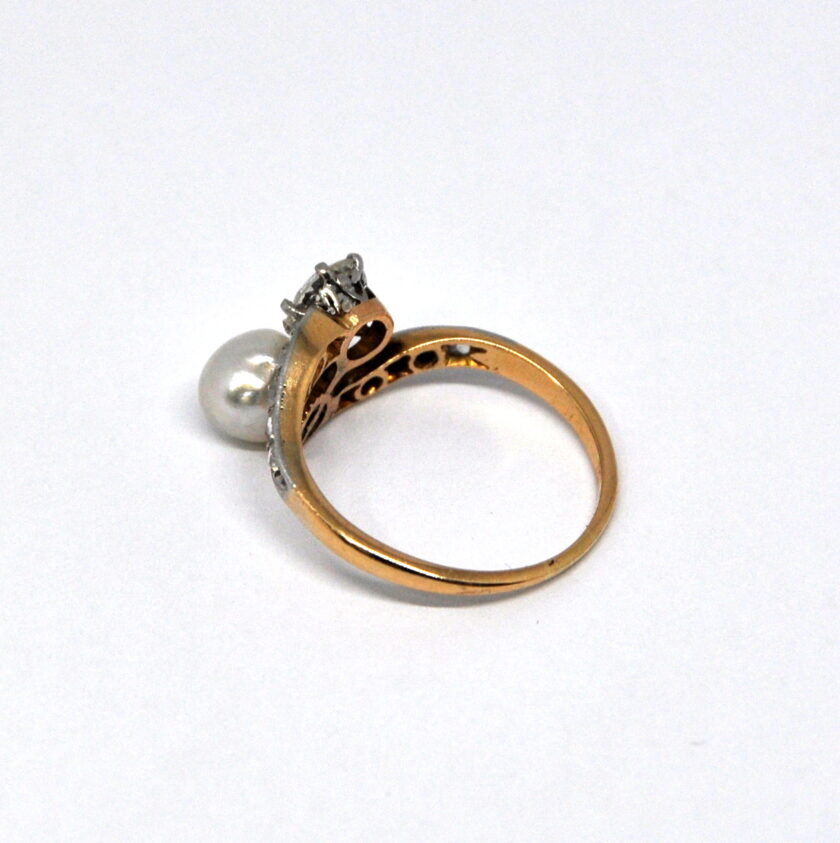 Sortija oro y diamante - Image 6