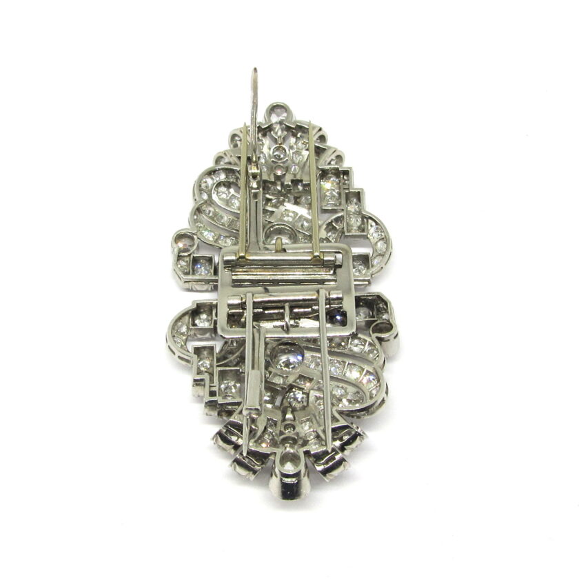 Broche Platino y diamantes - Image 3