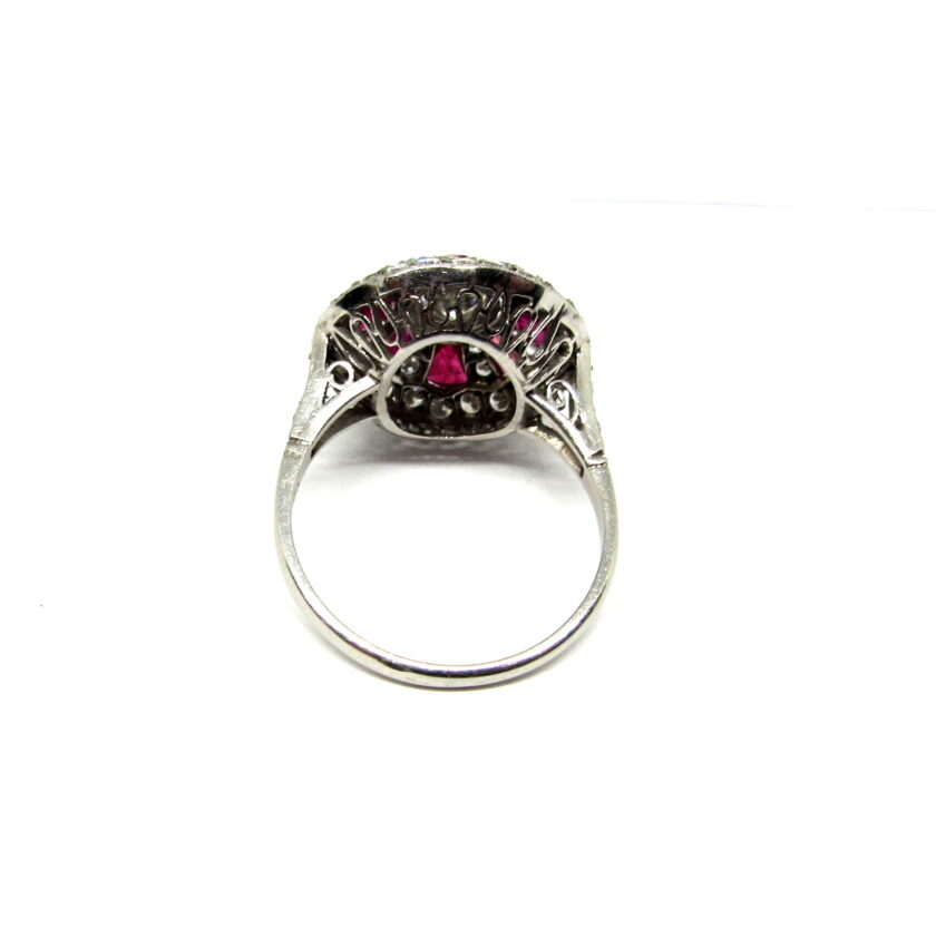 Sortija diamantes y Rubis - Image 4