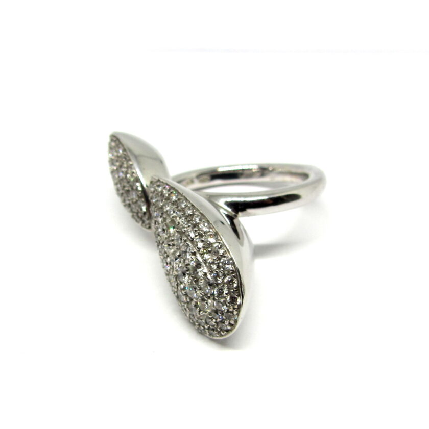 Sortija Tu y Yo con Pavé de Diamantes - Image 5