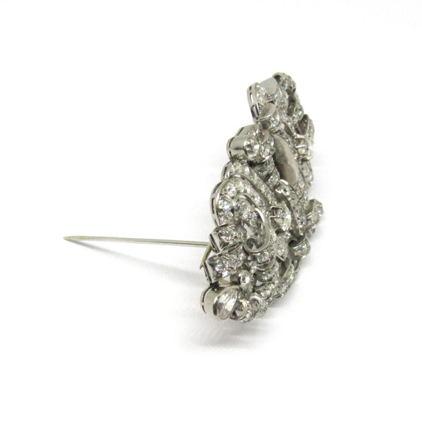 Broche Platino y diamantes - Image 4