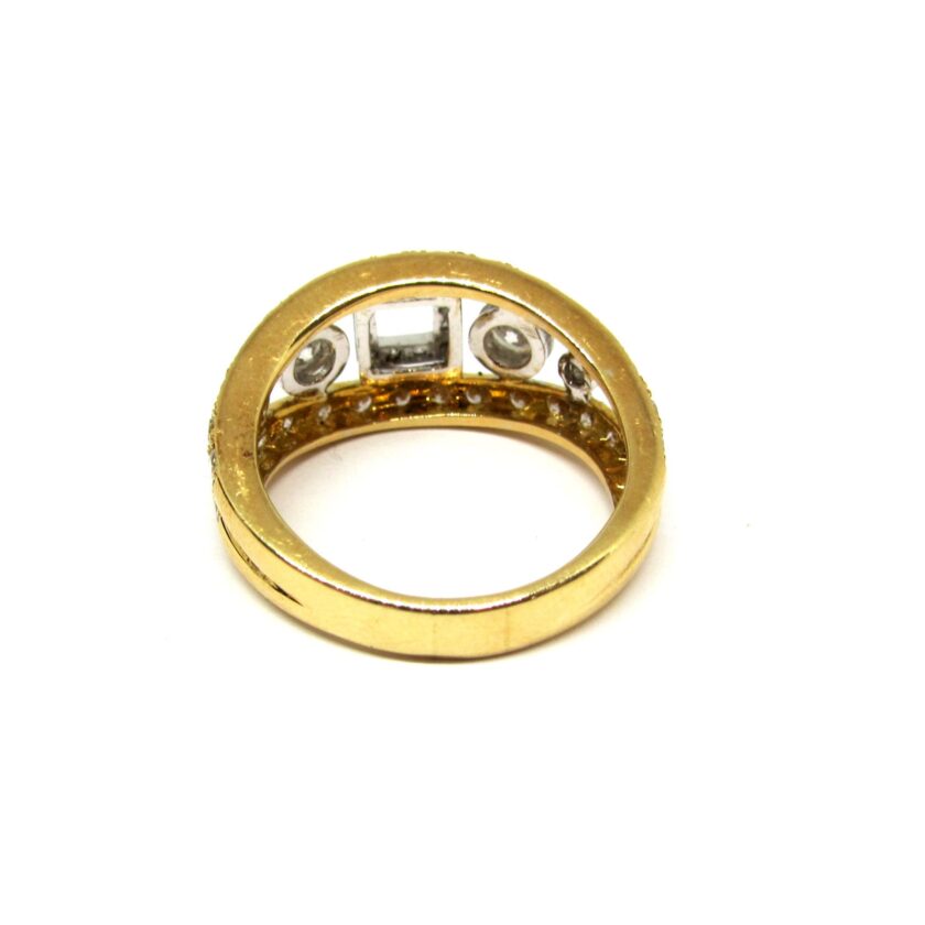 Sortija oro y diamantes - Image 9