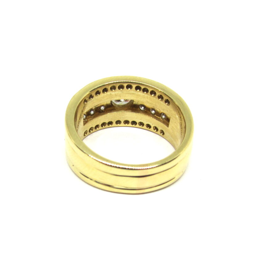 Sortija Oro Amarillo y Diamantes - Image 4