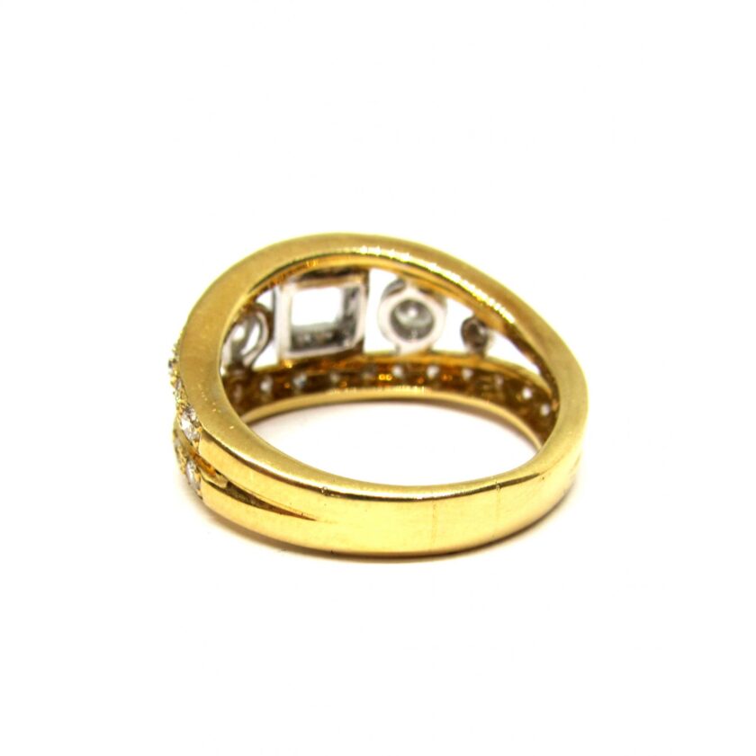 Sortija oro y diamantes - Image 4