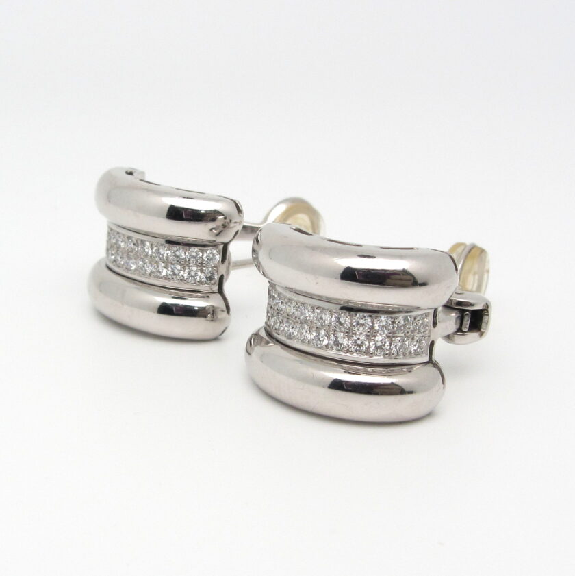 Pendientes Chopard Oro Blanco y Diamantes - Image 4