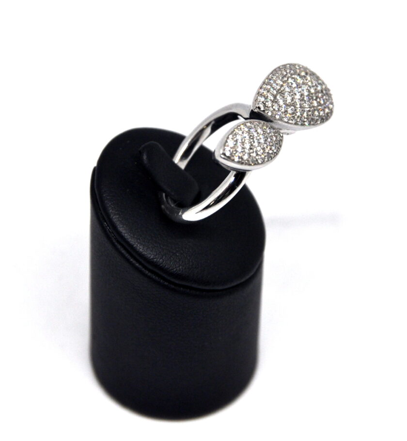 Sortija Tu y Yo con Pavé de Diamantes - Image 9
