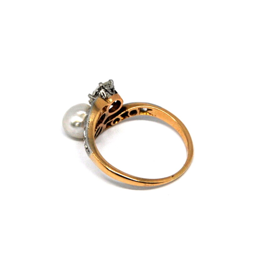 Sortija oro y diamante - Image 2