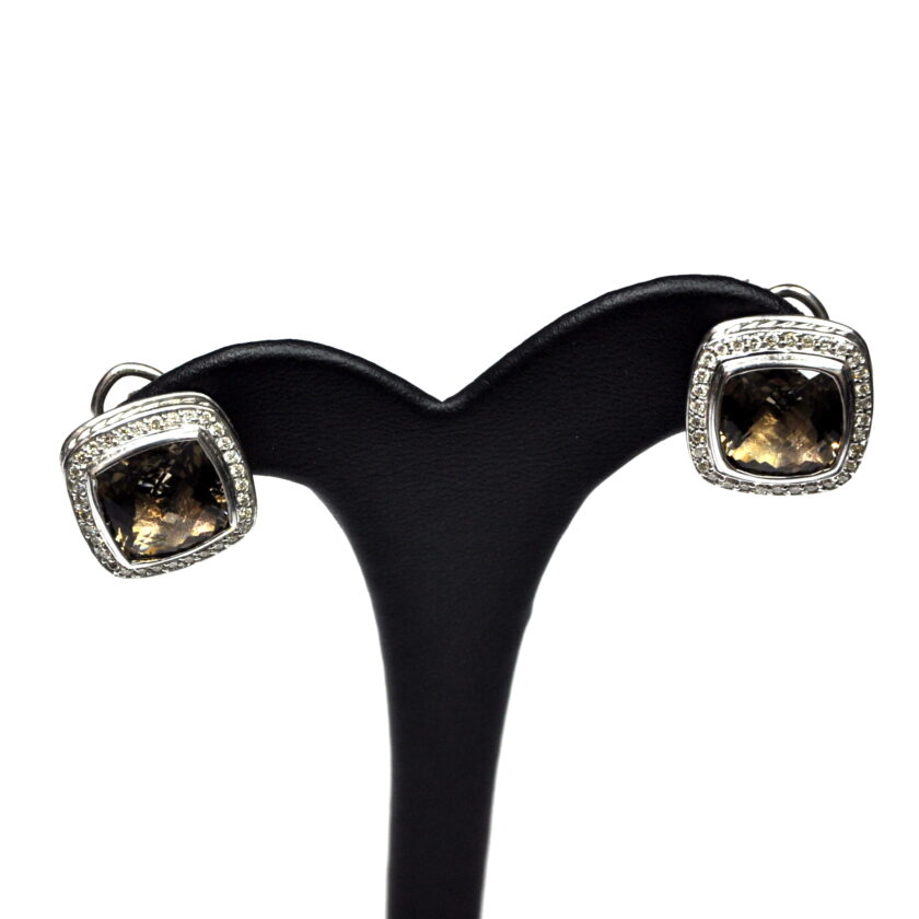 Pendientes Cuarzo Fume - Image 5
