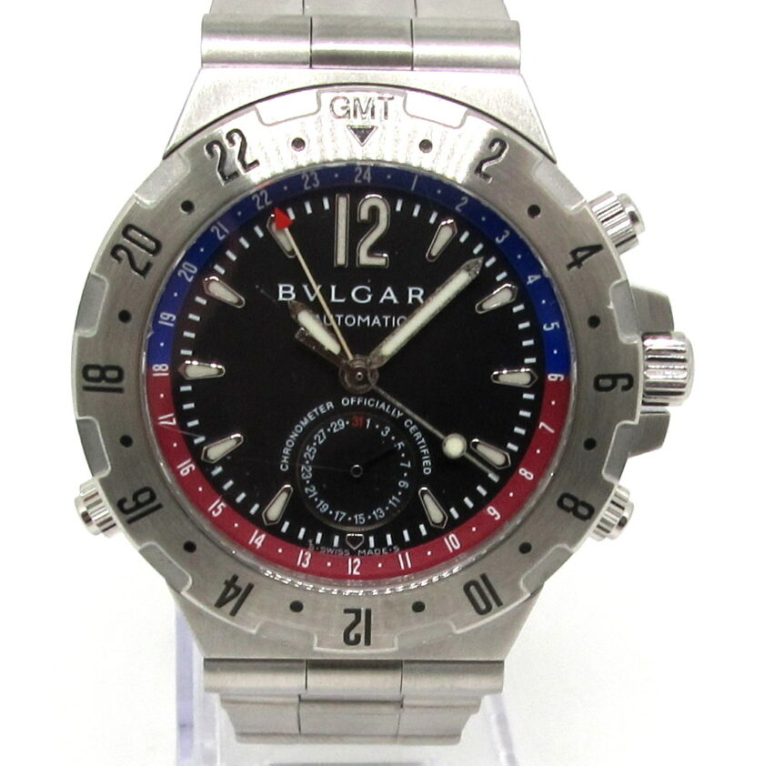 Bulgari Diagono Gmt Negro