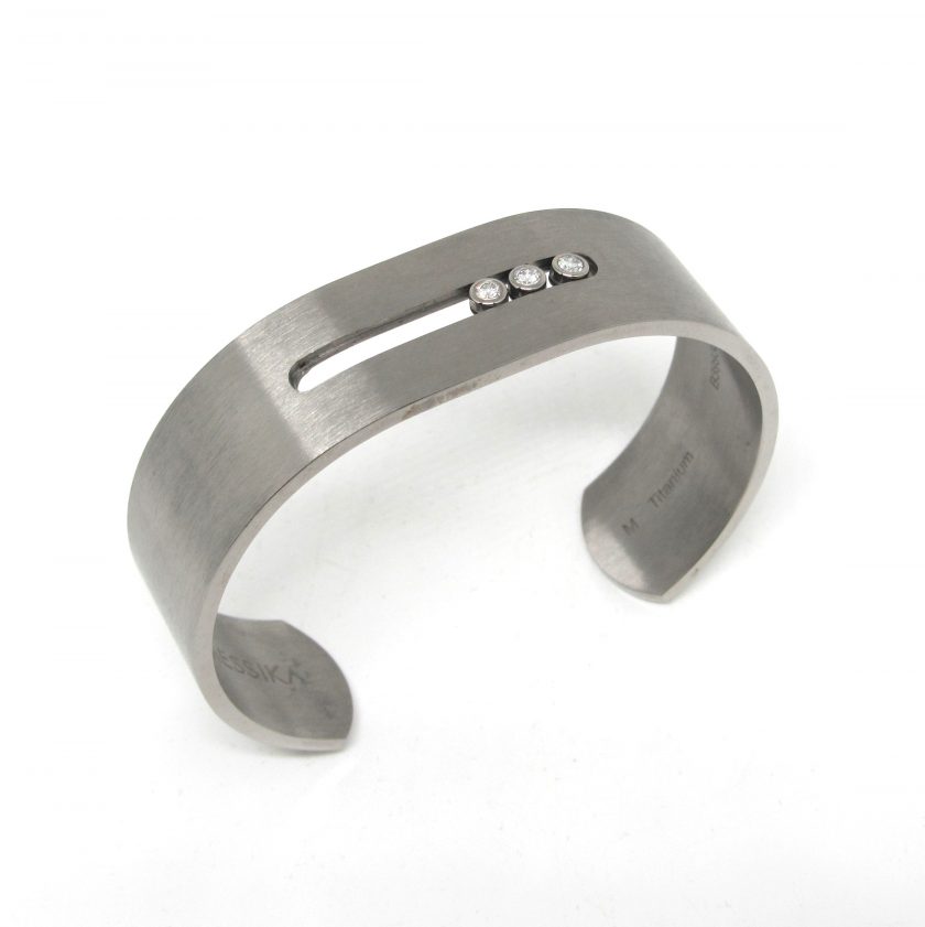 Pulsera Messika Bangle Move Titanium