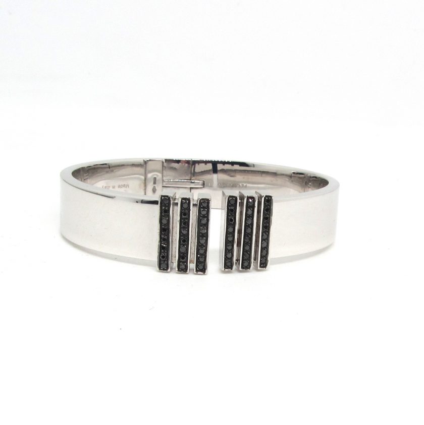 Brazalete Pesavento con Diamantes Negros - Image 3