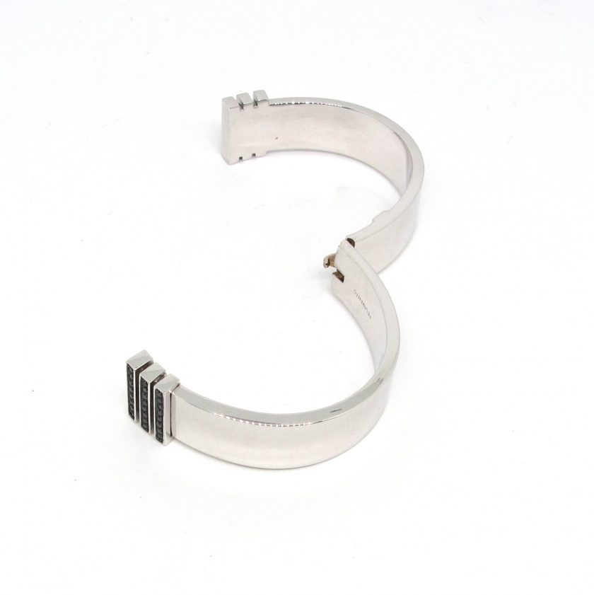 Brazalete Pesavento con Diamantes Negros - Image 4