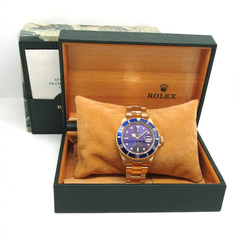 Rolex 16618 Submariner Date Purple - Image 4