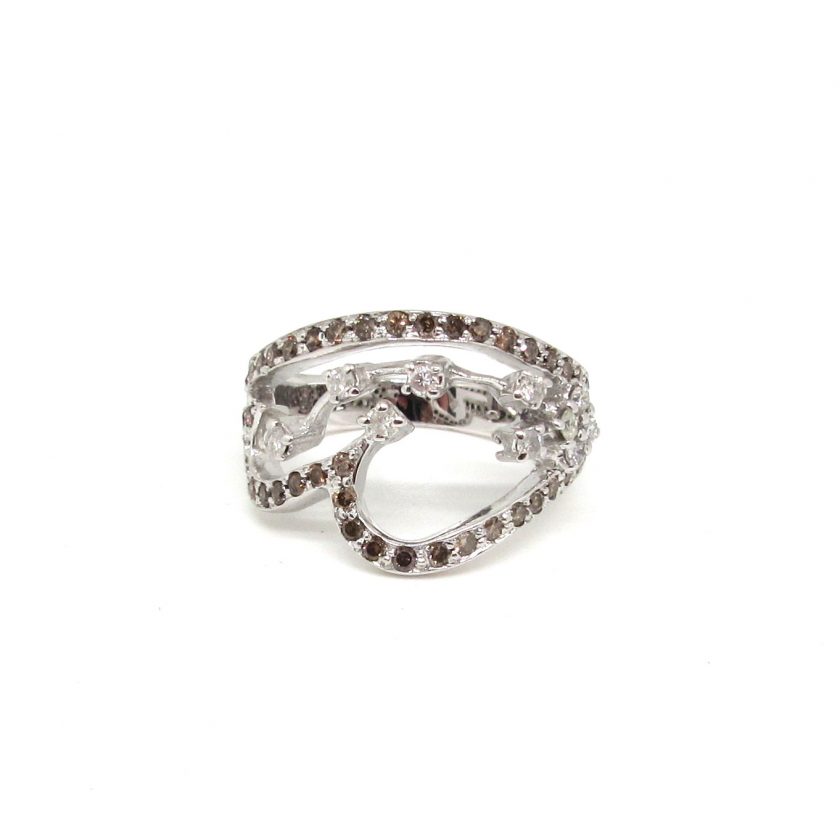 Sortija diamantes Brown