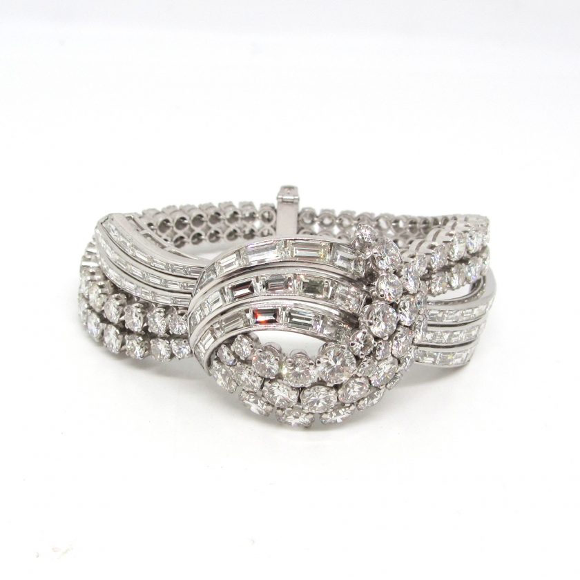 Pulsera Vintage de diamantes