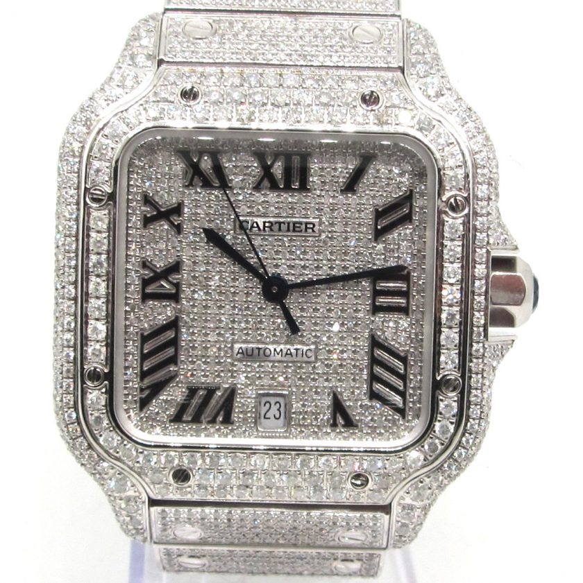 Cartier Santos After Setting