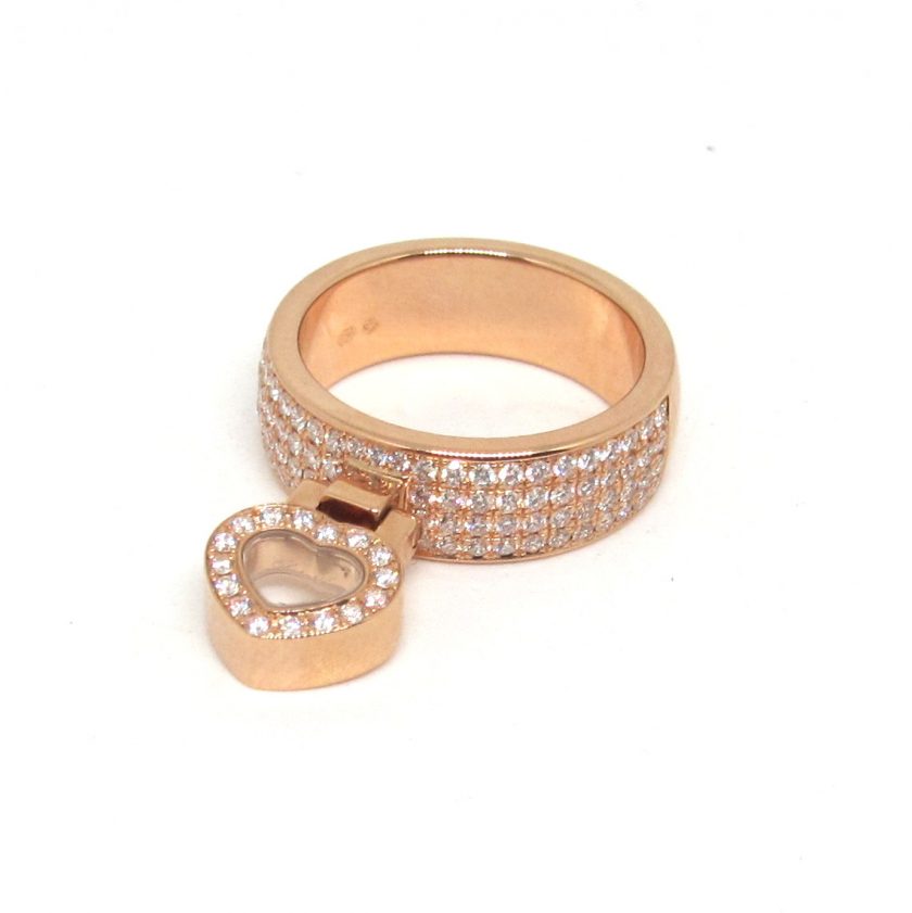 Anillo Chopard Happy Diamond