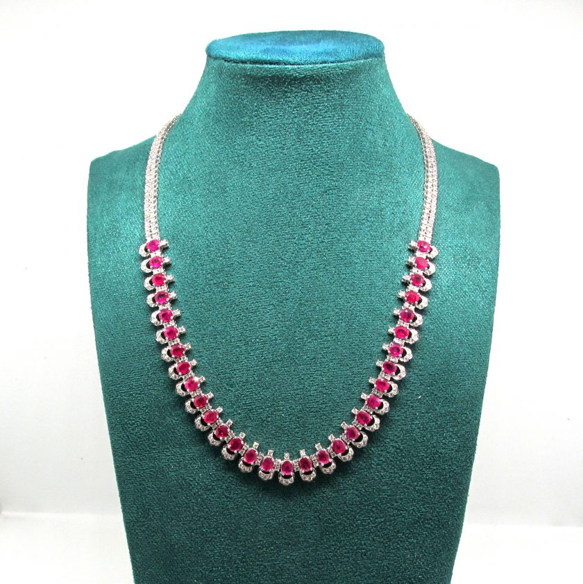 Gargantilla Rubis y Diamantes - Image 4