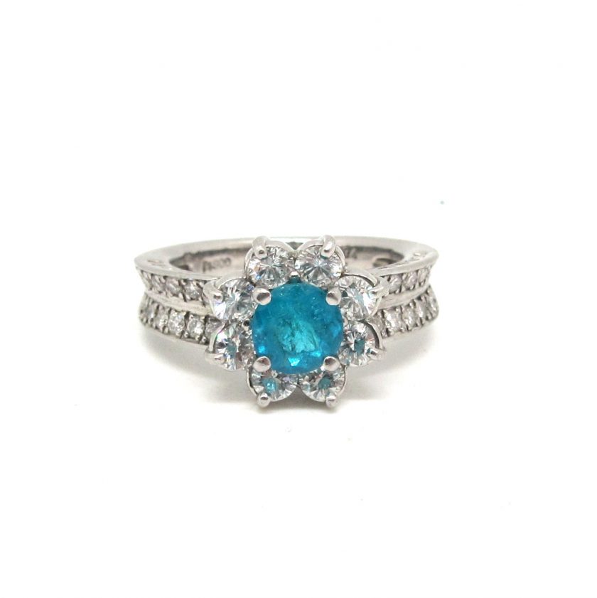 Sortija Turmalina y Diamantes - Image 4