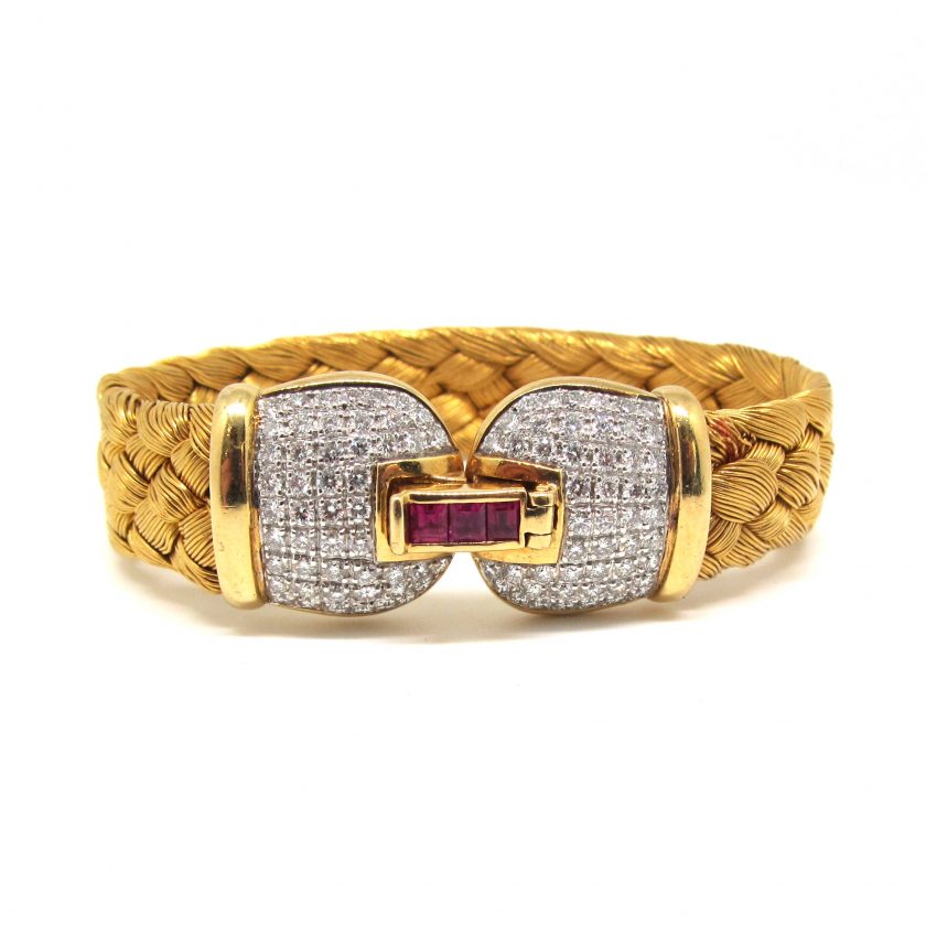Brazalete trenzado