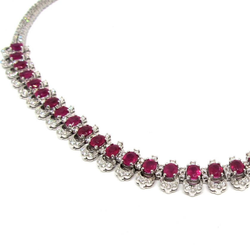 Gargantilla Rubis y Diamantes - Image 2