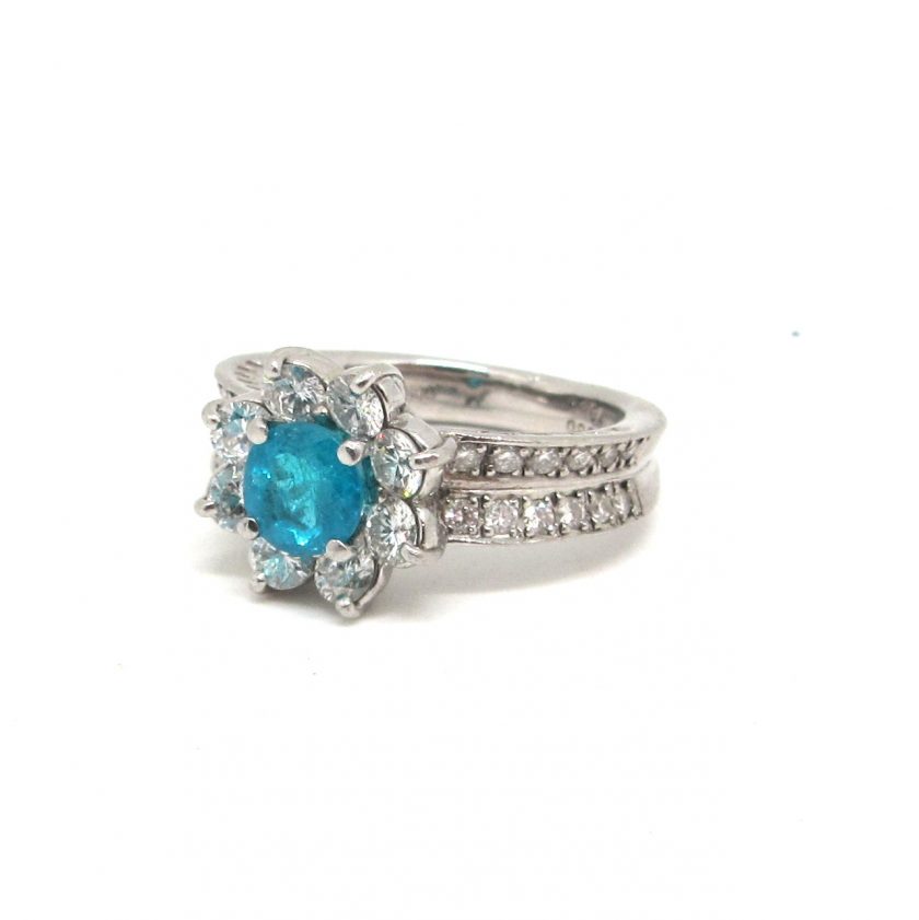 Sortija Turmalina y Diamantes - Image 2