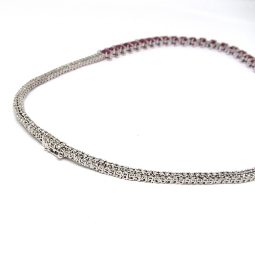 Gargantilla Rubis y Diamantes - Image 3
