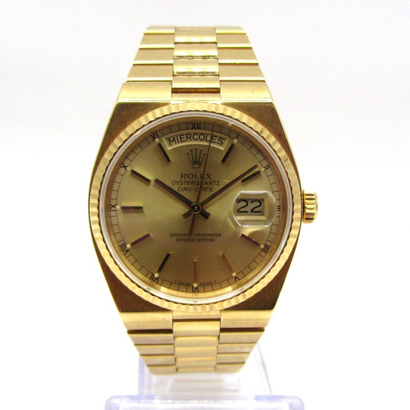 Rolex 19018N Day-Date Oysterquartz - Image 4