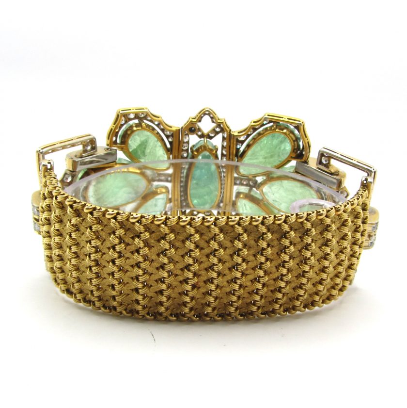 Brazalete Jade y brillantes - Image 3