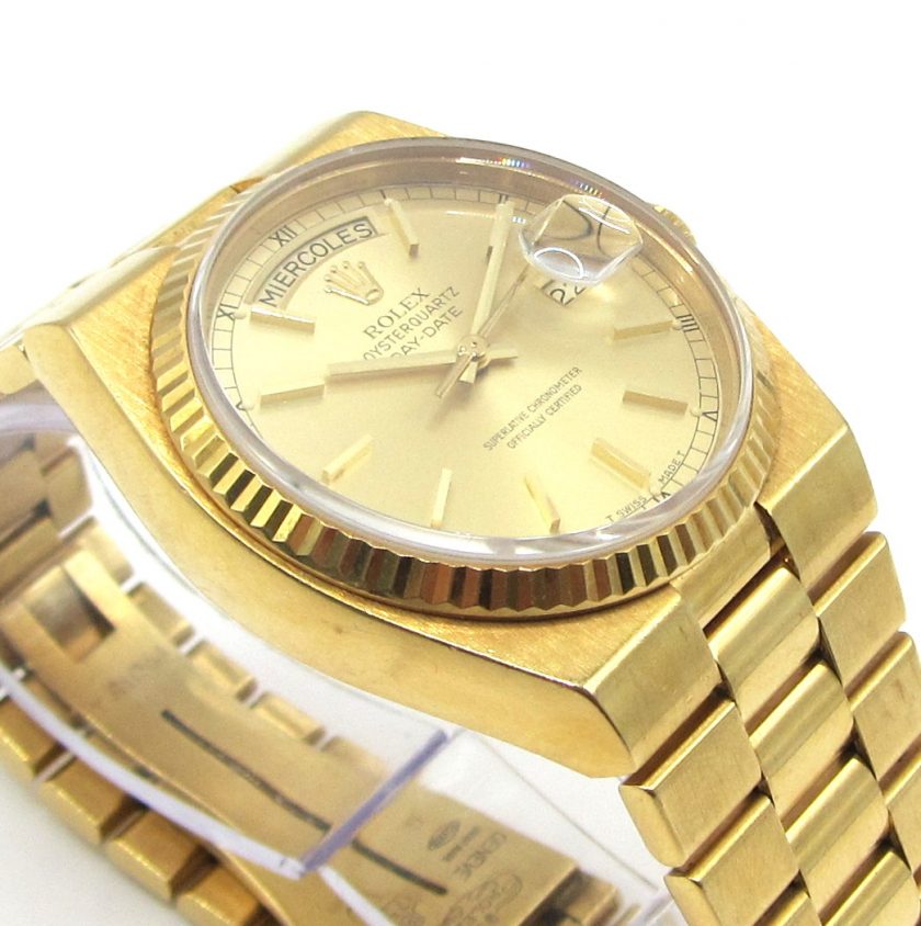 Rolex 19018N Day-Date Oysterquartz - Image 6