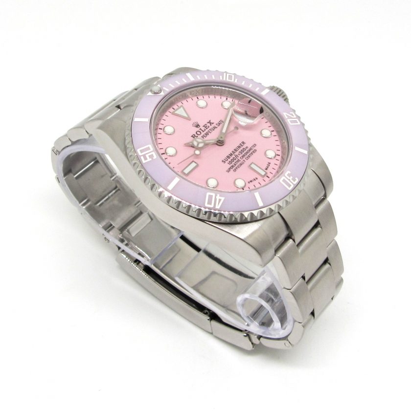 Rolex 116610LN Submariner Date Dial After Setting - Image 4