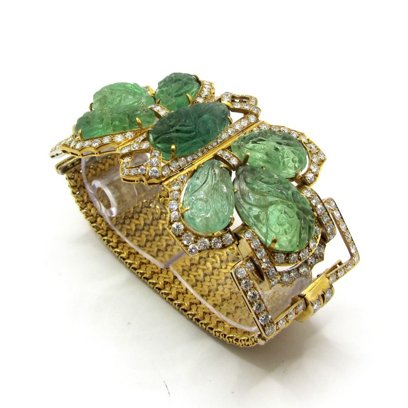 Brazalete Jade y brillantes - Image 2