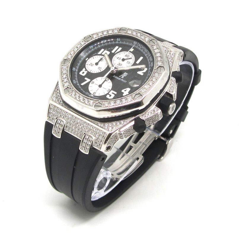 Audemars Piguet Royal Oak Offshore Chronograph After Setting Diamond - Image 6