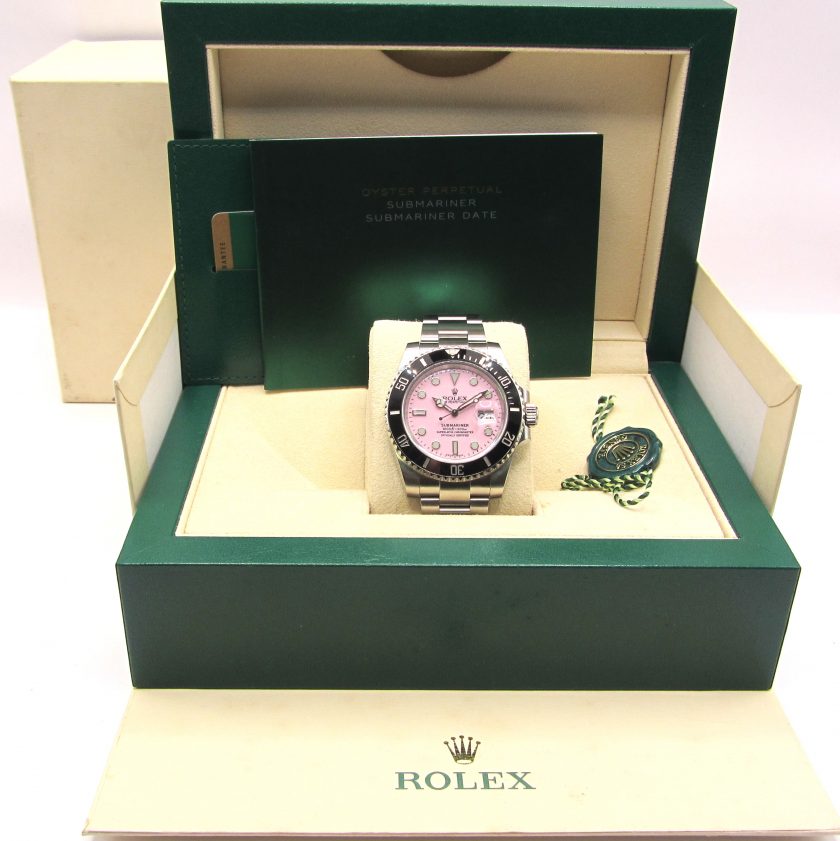 Rolex 116610LN Submariner Date Dial Bezel After Setting - Image 4