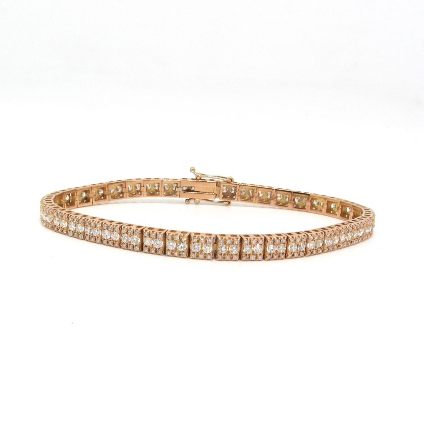 Pulsera Oro y diamantes