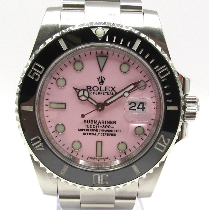 Rolex 116610LN Submariner Date Dial Bezel After Setting