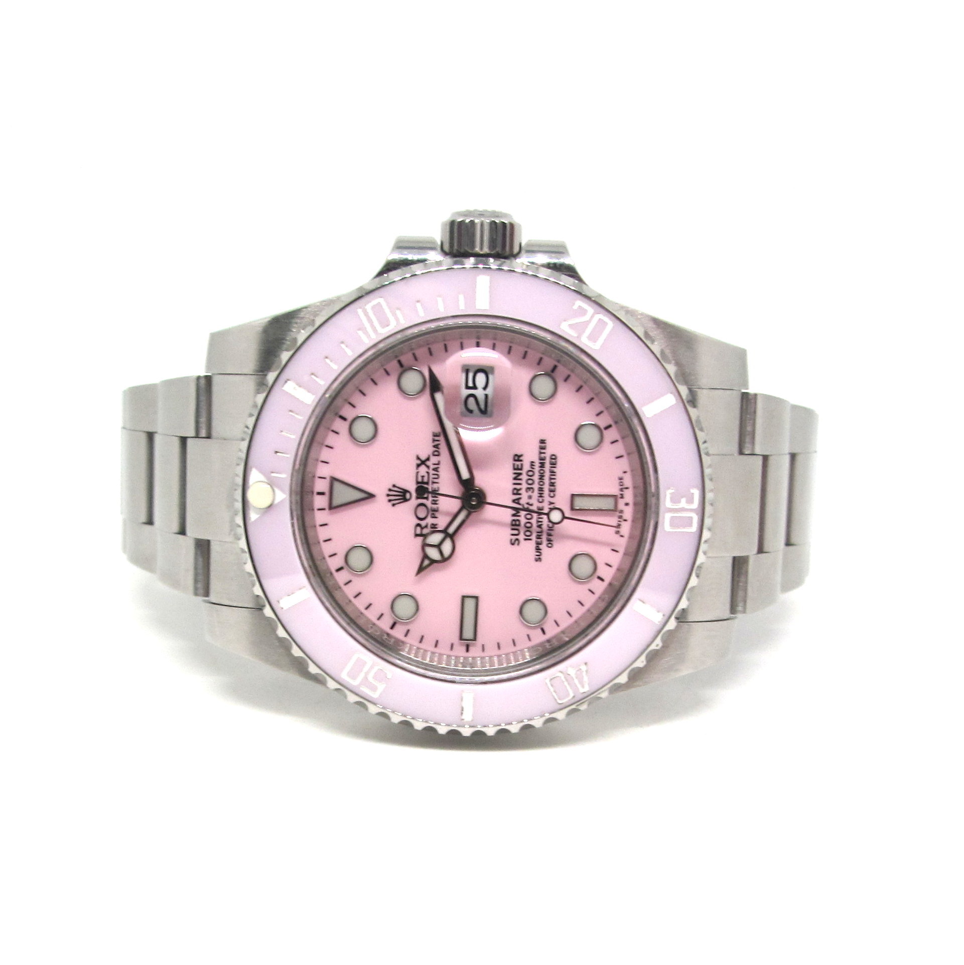 Rolex 116610LN Submariner Date Dial Bezel After Setting - Image 2