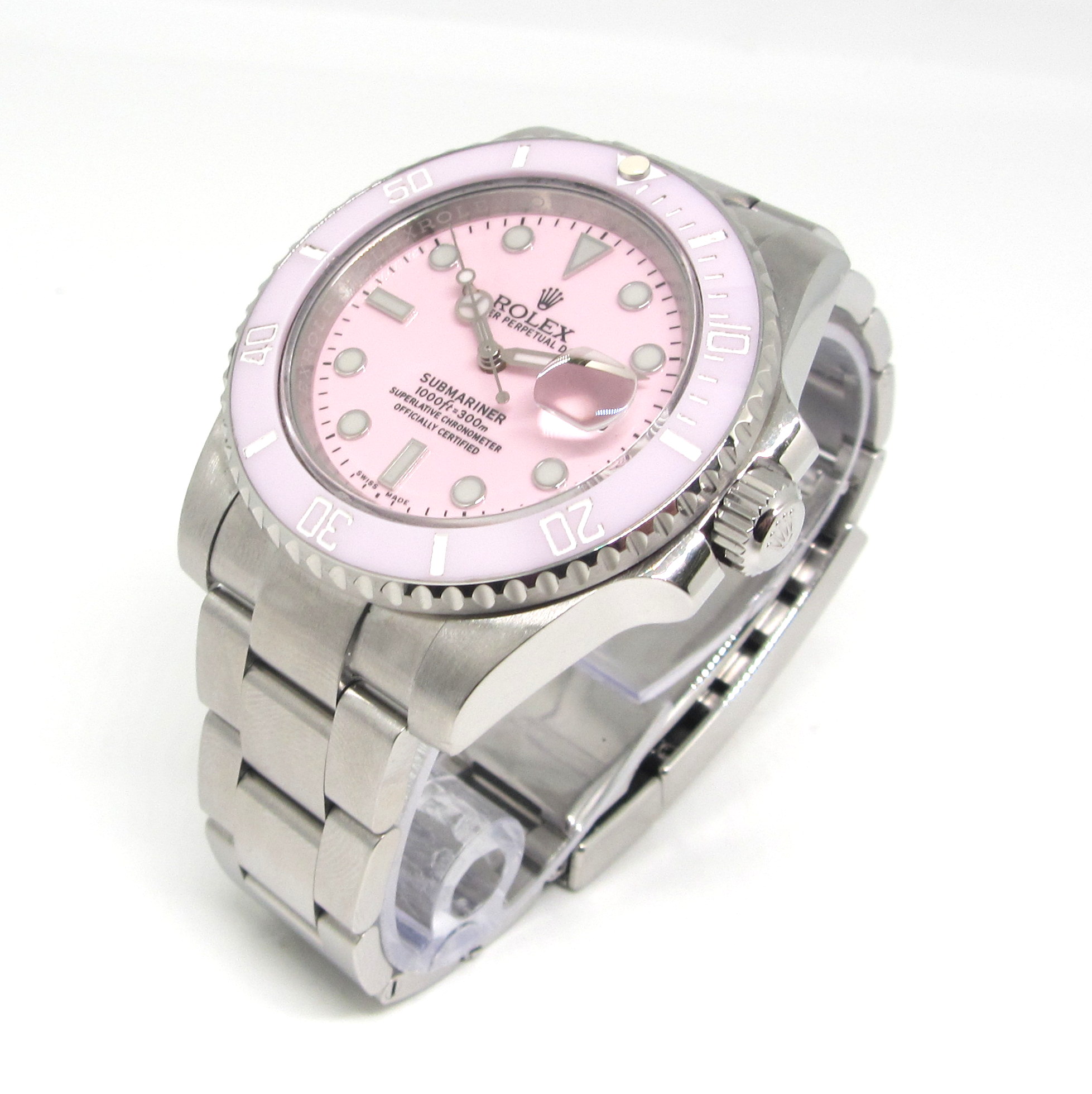 Rolex 116610LN Submariner Date Dial Bezel After Setting - Image 4