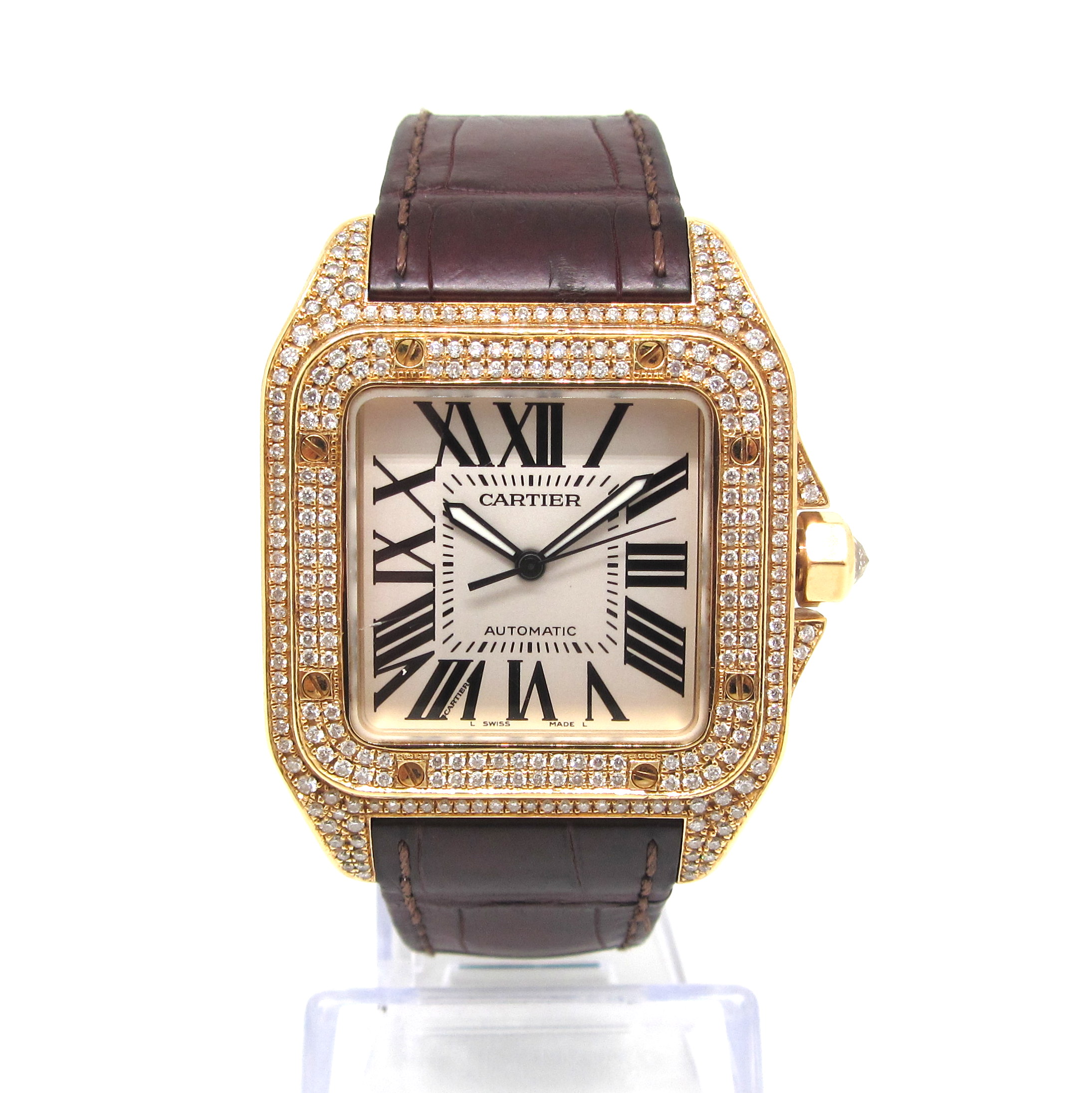 Cartier Santos 100 XL After Setting - Image 4