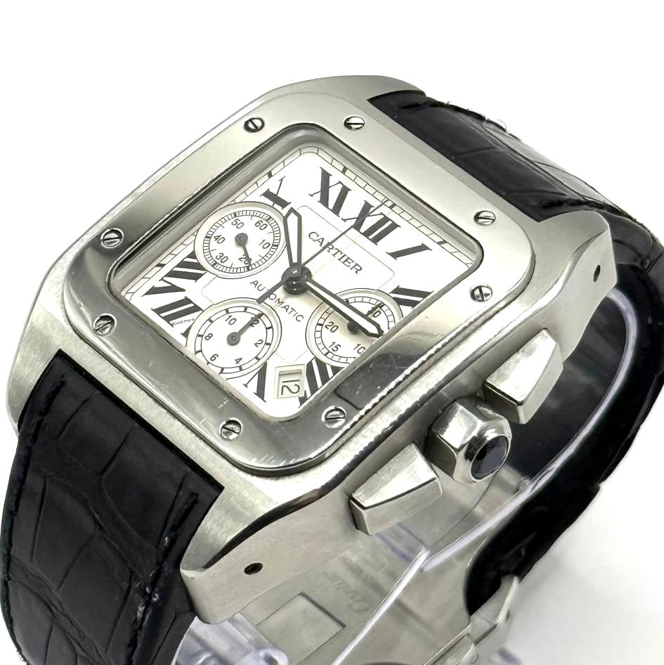 Cartier Santos 100 Xl Chronograph